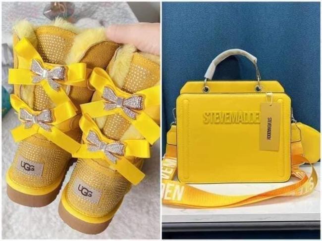 Fashion Winter Boots with Bag Set #UG