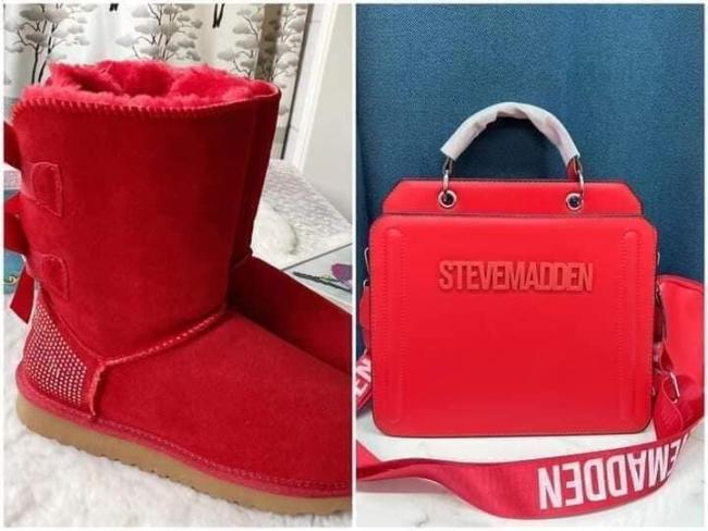 Fashion Winter Boots with Bag Set #UG