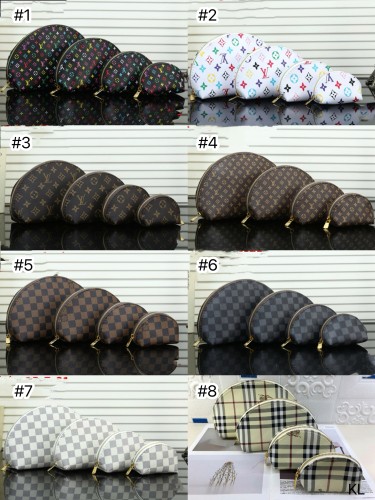 4 pcs Comestic Bag Set #LOV #CHN #GUI