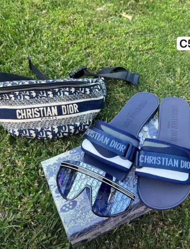 Women Bag Shades Slides 3 pcs Set #DIO