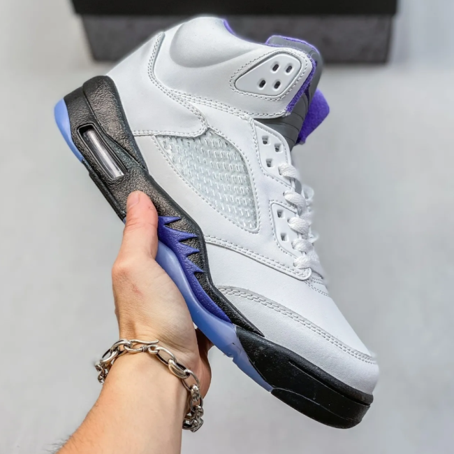 Fashion Sports Shoes AJ5 with Box #NIK