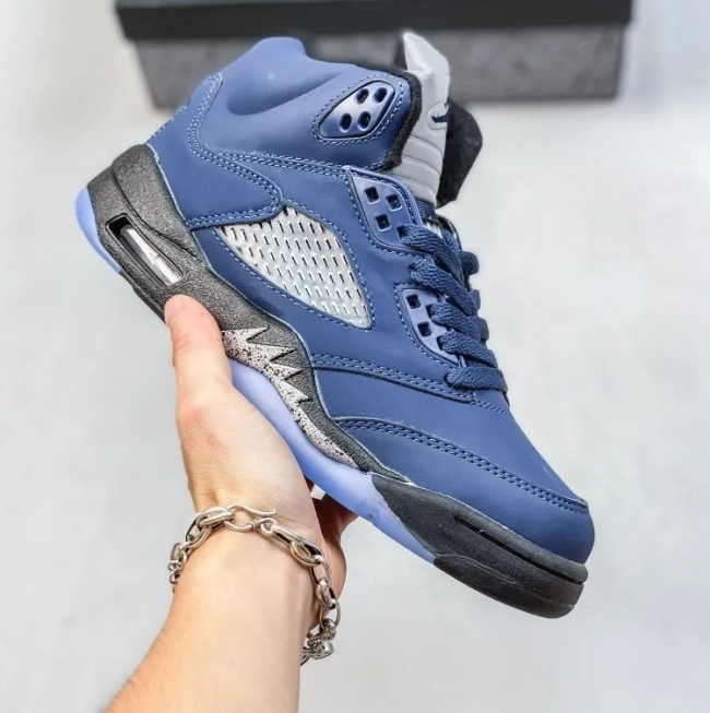 Fashion Sports Shoes AJ5 with Box #NIK