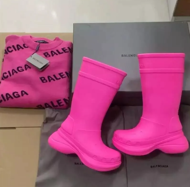 1 Set Top Quality Fashion Boots & Sweater Free Shipping #BAL