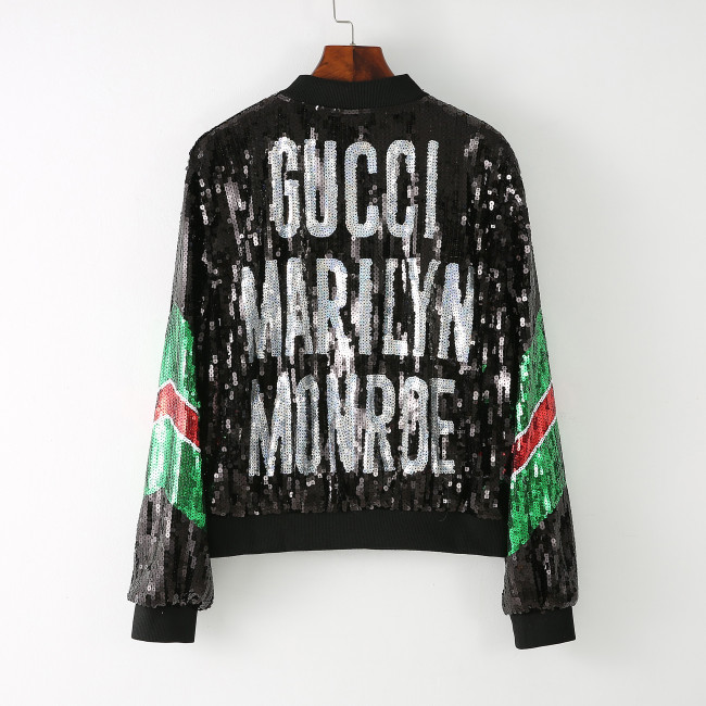 Fashion Sequin Jacket Coat For Women #GUI