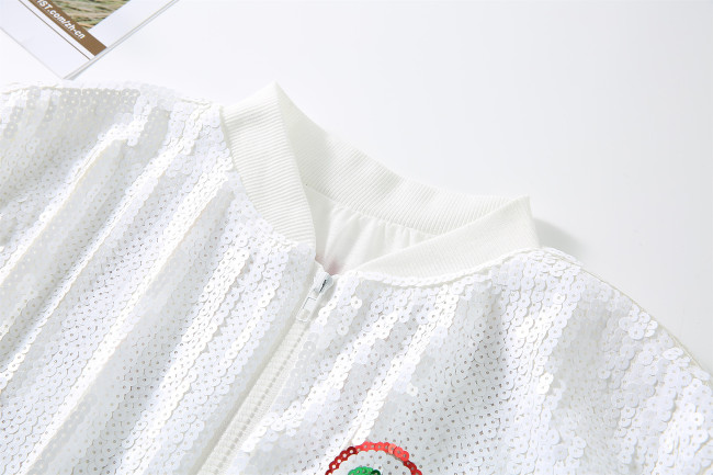 Fashion Sequin Jacket Coat For Women #GUI