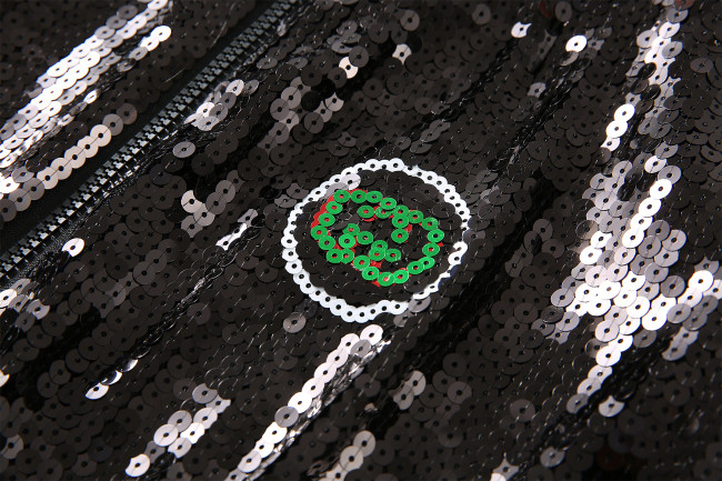 Fashion Sequin Jacket Coat For Women #GUI