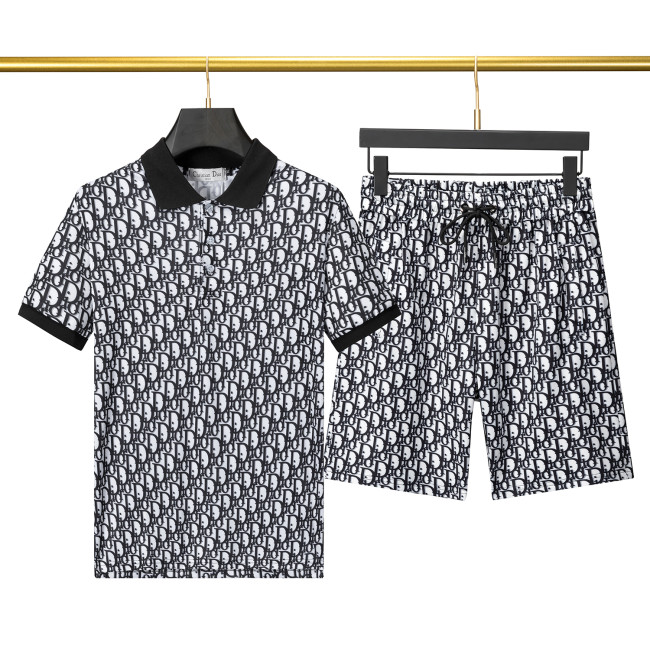 High Quality Men's Shirt with Shorts Set with Tags #GUI #VER #DIO