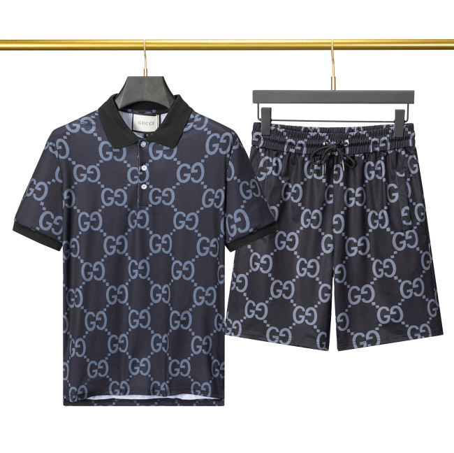 High Quality Men's Shirt with Shorts Set with Tags #GUI #VER #DIO