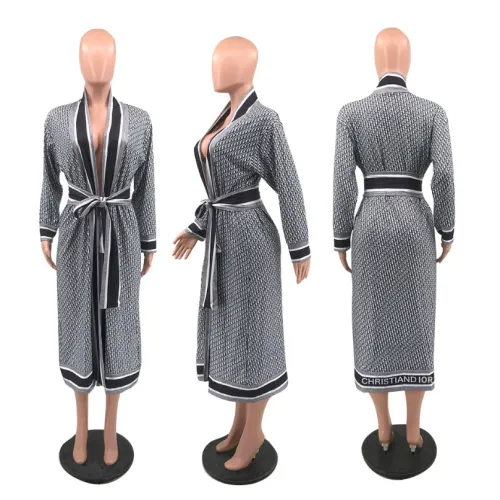 Women Fashion Long Cardigan #DIO