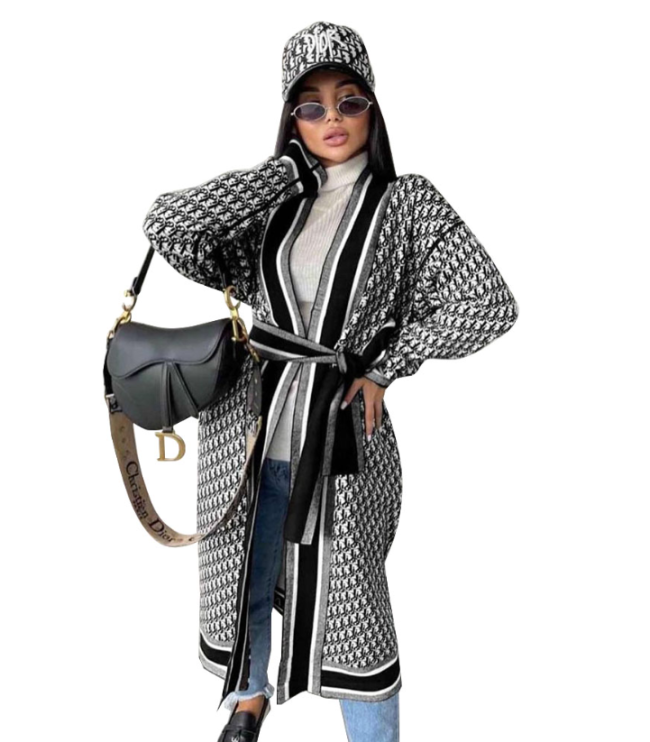 Women Fashion Long Cardigan #DIO