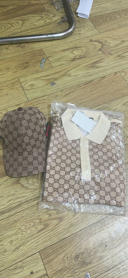 Wholesale shirt & cap hat set #GUI