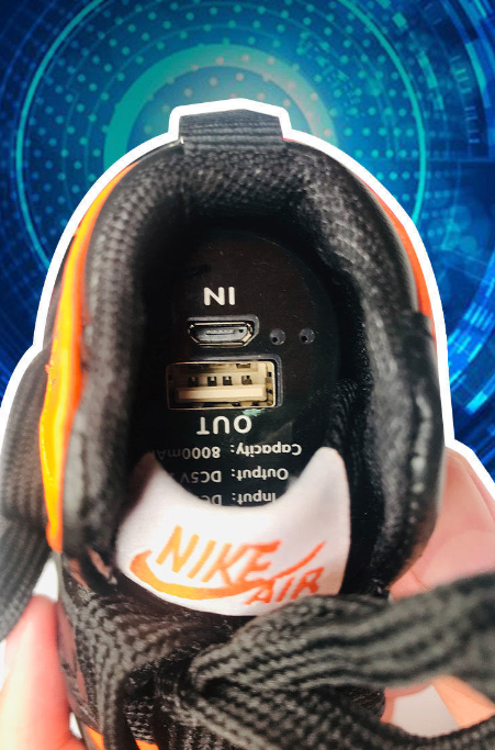 Shoe Charger Power Bank 