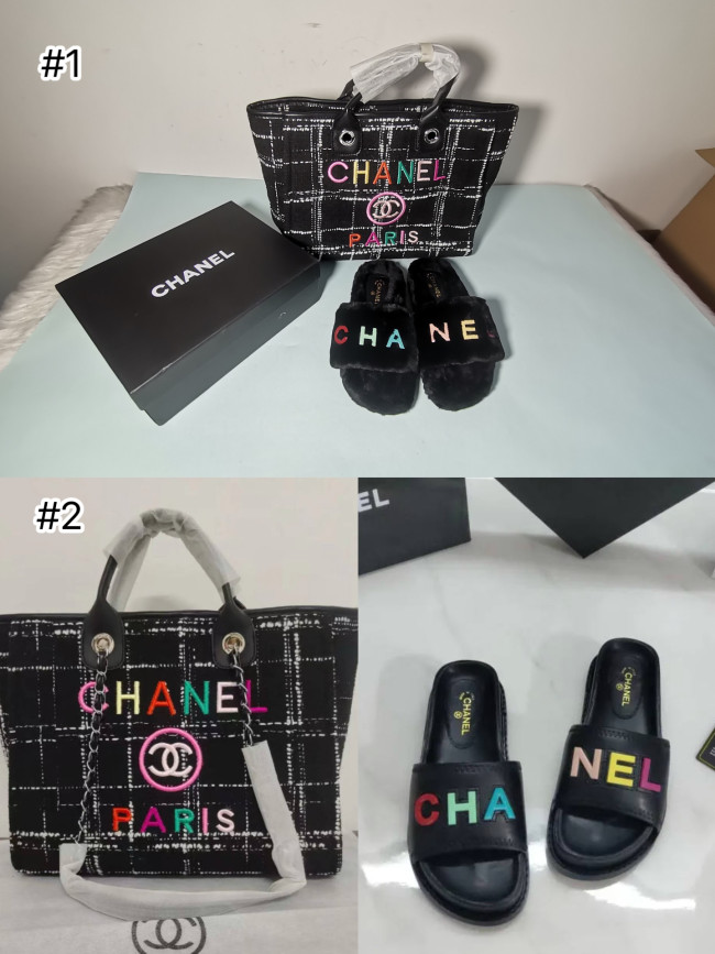 Women Fashion Shoes and Bag Set #CHN