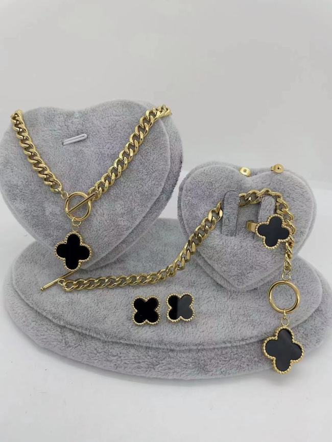 Fashion Jewery 4 pcs Se #CHN #LOV #GUI #VER