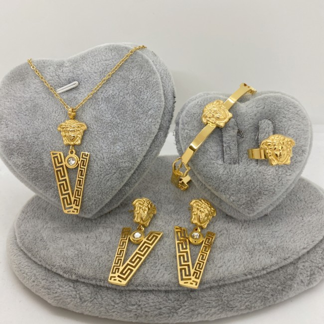 Fashion Jewery 4 pcs Se #CHN #LOV #GUI #VER