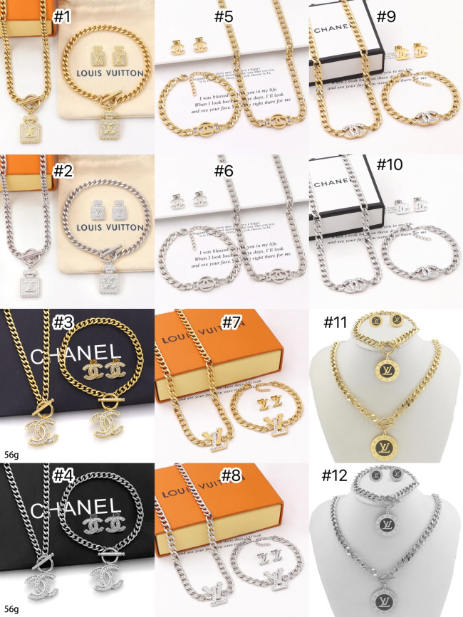 Fashion Jewery 3 pcs Set #LOV #CHN