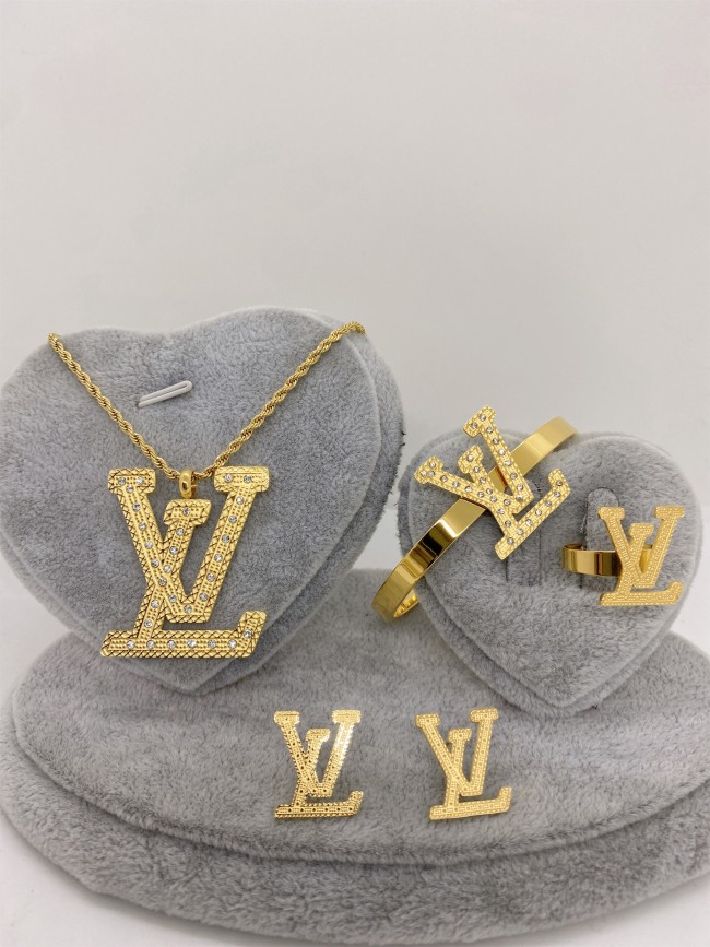 Fashion Jewery 4 pcs Se #CHN #LOV #GUI #VER
