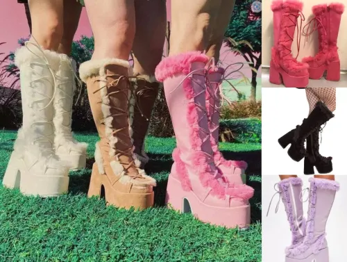 Women Furry Boots #NOO