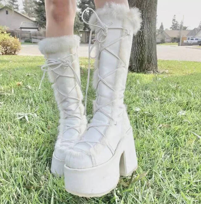 Women Furry Boots #NOO