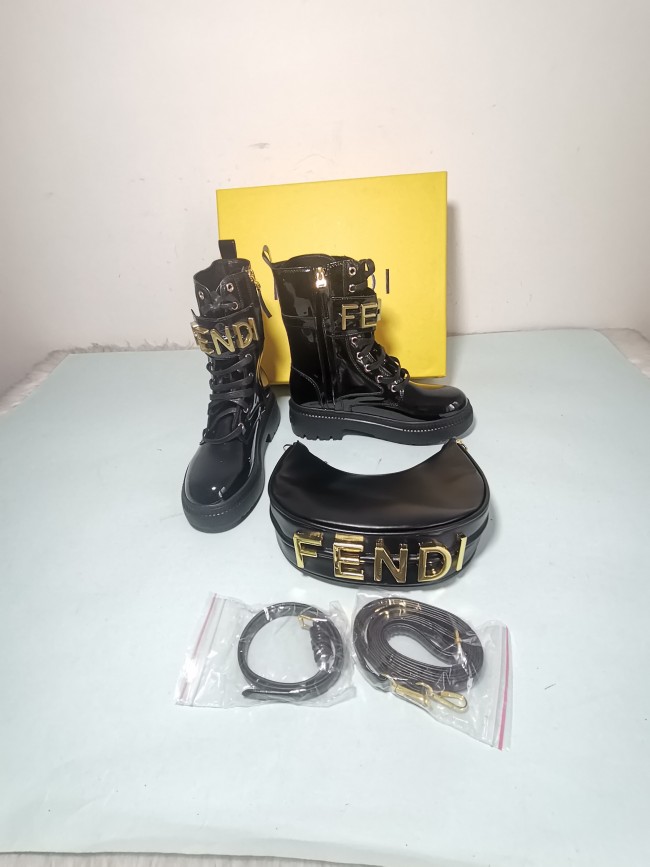 1 Set Fashion Shoes Boots & Handbag #FEI