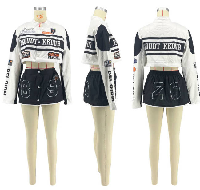 Women Jacket Boots Set No Box #NOO