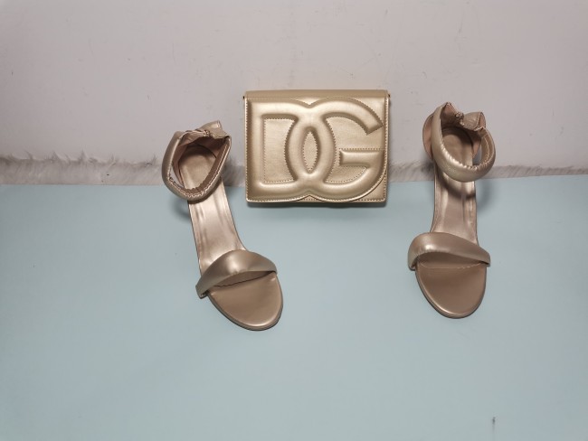 Fashion Slides with Bag Set #DG