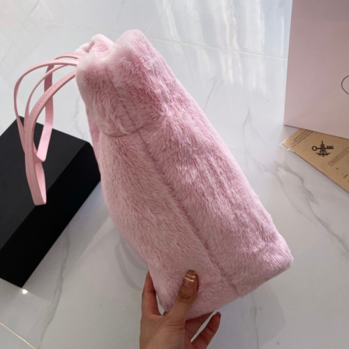 MIUMIU Furry Tote Bag