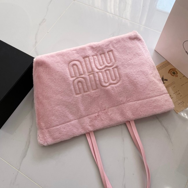 MIUMIU Furry Tote Bag