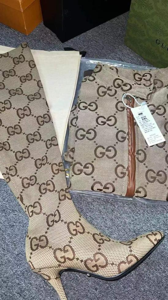 Women Jacket with Boot Set #GUI