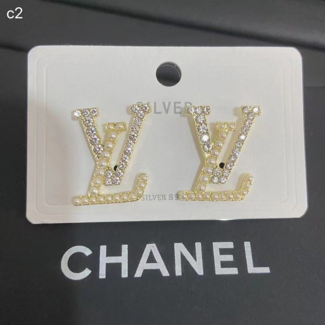 Women Earring Studs 10 Pairs A Pack #LOV #CHN #GUI