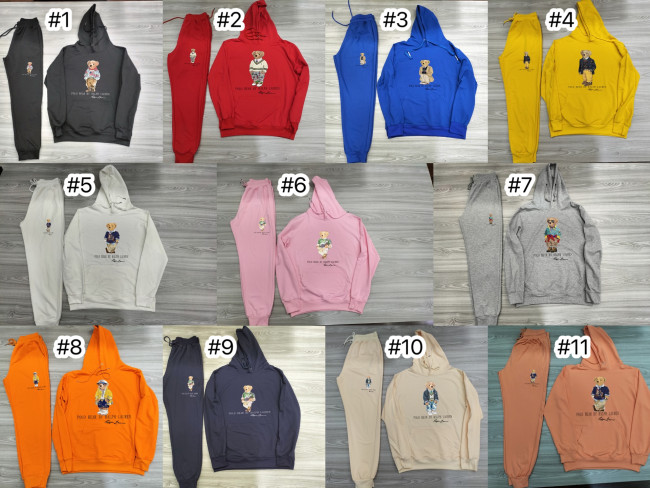 Fashion Hoodie Set Size S-3XL #POL