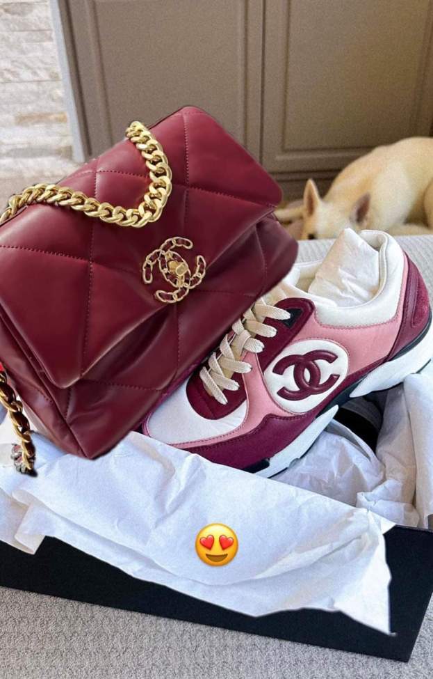 High Quality Shoes with Bag Set #CHN