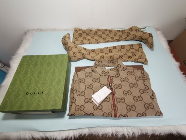 Women Jacket with Boot Set #GUI