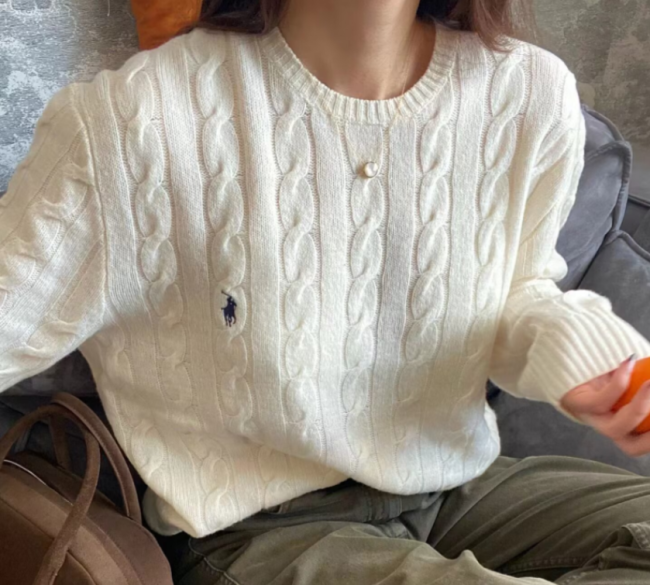 Polo Sweater One Size with Tags  #POL