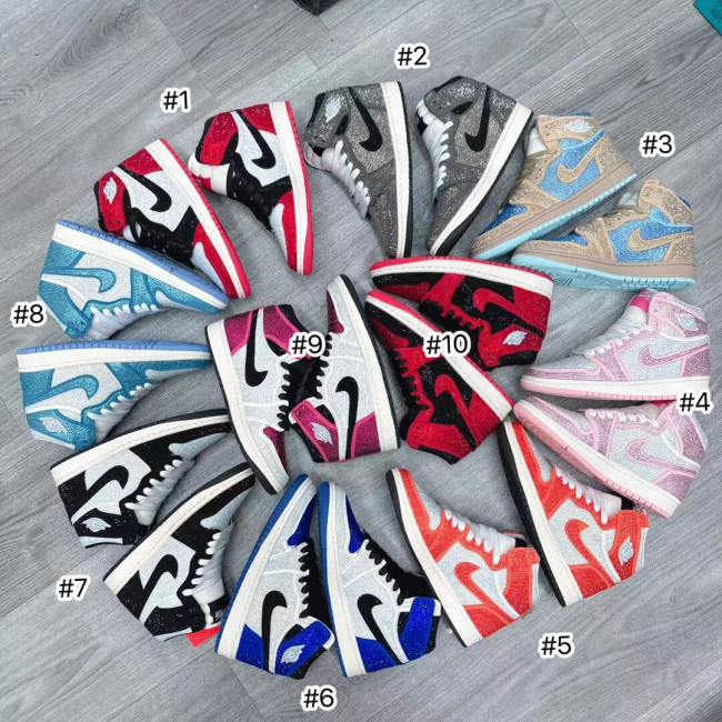 Wholesale Diamond Shoes with Box #NIK