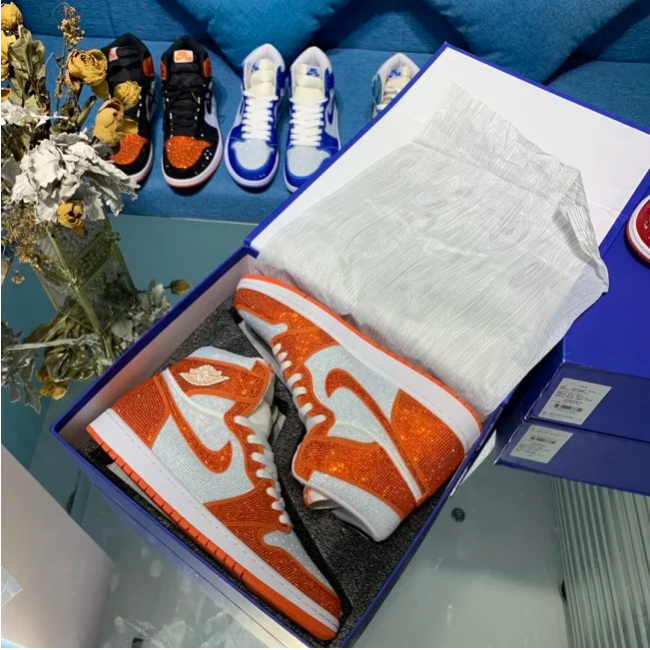 Wholesale Diamond Shoes with Box #NIK