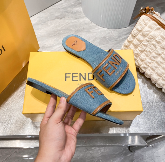 Women Fashion Slides with Box #FEI