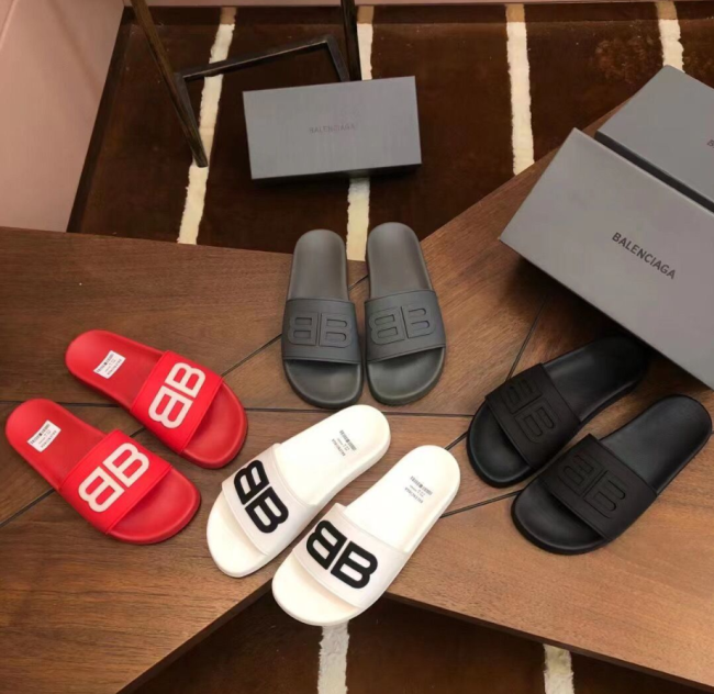 Fashion Slides with Box #BAL