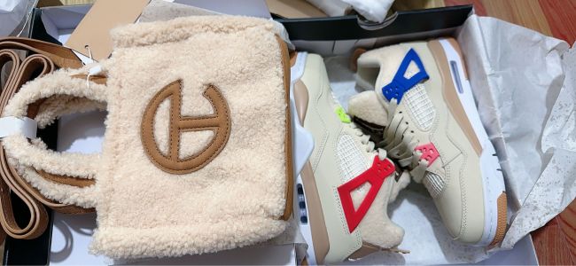 Fashion Shoes with Bag #NIK