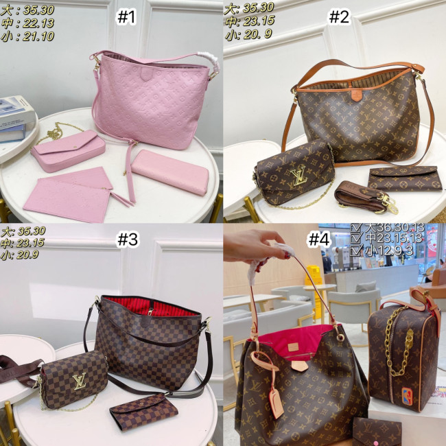 Fashion 3 pcs Bag Set #LOV