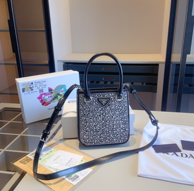 High Quality Crystal Bags with Box Size 16*18cm #PRD