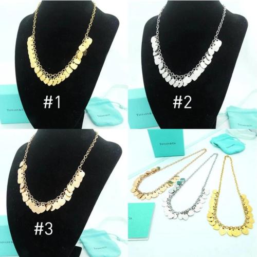 Women Fashion Necklace with Box #TIF