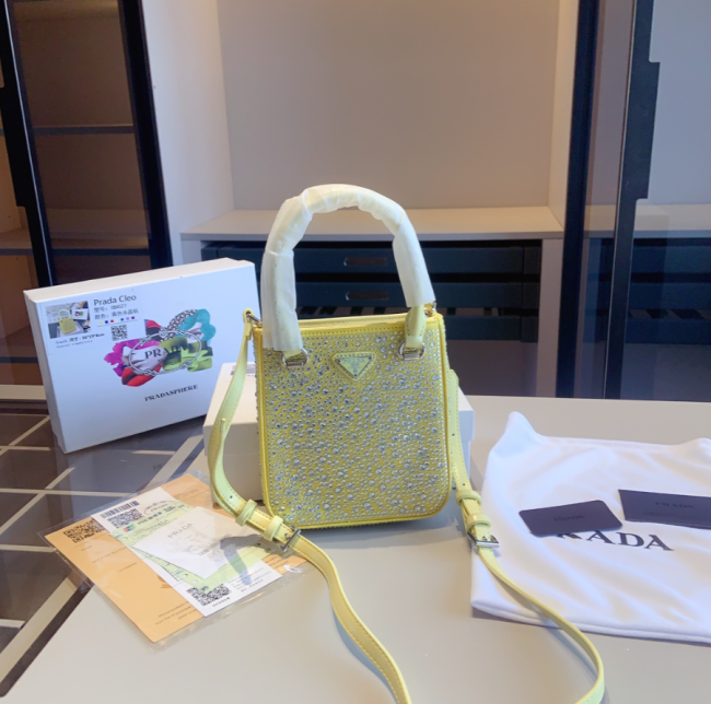 High Quality Crystal Bags with Box Size 16*18cm #PRD