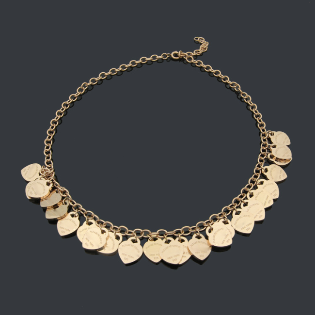 Women Fashion Necklace with Box #TIF