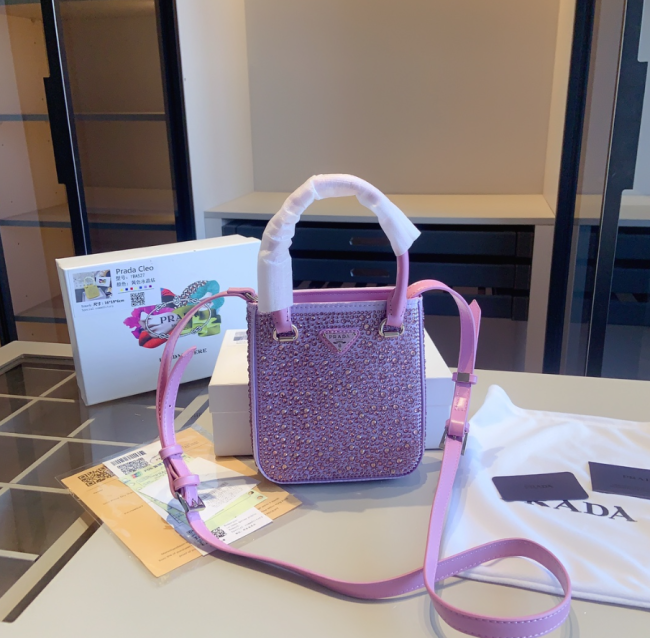 High Quality Crystal Bags with Box Size 16*18cm #PRD