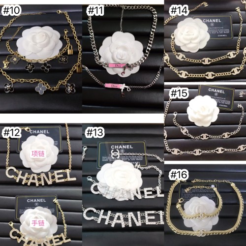 Fashion Necklace with Bracelet Set with Box  #LOV #GUI