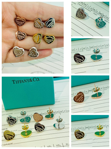  High Quality Earrings with Box #TIF