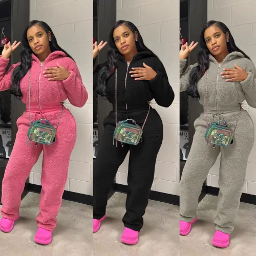 Women Fashion Furry Set  #NOO
