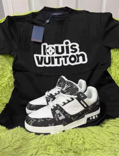 Fashion Shirt with Shoes Set  #LOV
