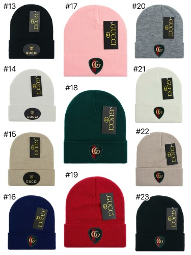 Fashion Beanies with Tags #GUI